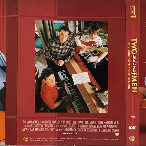 A NEW 4-DVD SET OF THE 1ST FULL SEASON OF TWO & 1/2 MEN! - Picture 5 of 9